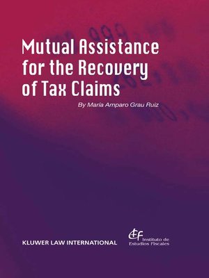 cover image of Mutual Assistance for the Recovery of Tax Claims
